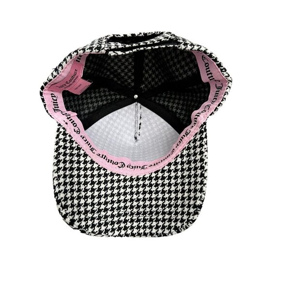 Juicy Couture Houndstooth Tweed Cap Hat ( O/S )
